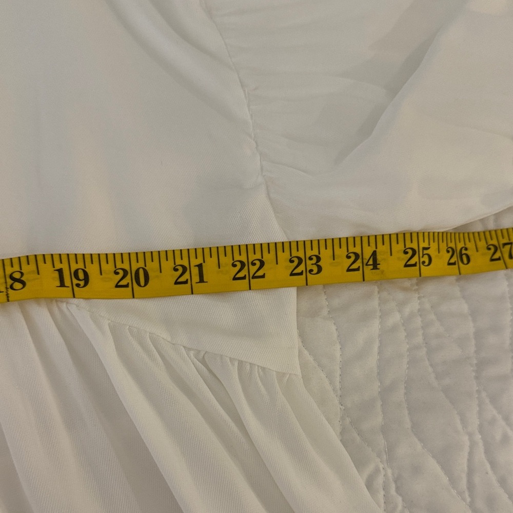 Altar'd State White Peplum Button-Down Blouse - Picture 7 of 8